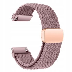 Outlet AidorMax pasek nylonowy 20mm magnetyczny do smartwatcha fioletowy