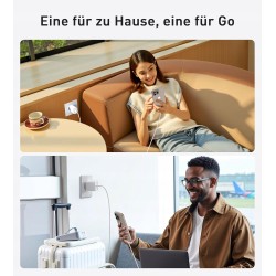 Outlet Ładowarka HOME 20W z kablem 1m USB-C, szybkie ładowanie, biała