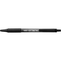 Długopis z przyciskiem BIC Soft Feel 1,0mm M czarny