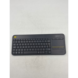 Outlet Logitech K400 Plus bezprzewodowa klawiatura układ AZERTY touchpad