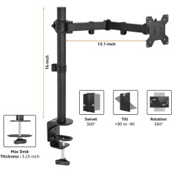 Outlet Uchwyt na monitor Amazon Basic DLB111-US290 13-32" z regulacją