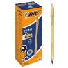 Outlet DŁUGOPIS BIC CRISTAL SHINE ZŁOTY 14 SZT NIEBIESKI