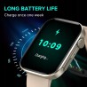 Outlet BRIBEJAT Smartwatch 2,01" z rozmowami, GPS, krokomierzem, beżowy