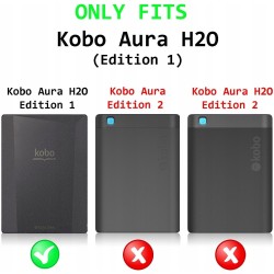 Outlet Forefront Cases etui do Kobo Libra Color - Smukłe, lekkie, różowe