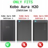 Outlet Forefront Cases etui do Kobo Libra Color - Smukłe, lekkie, różowe