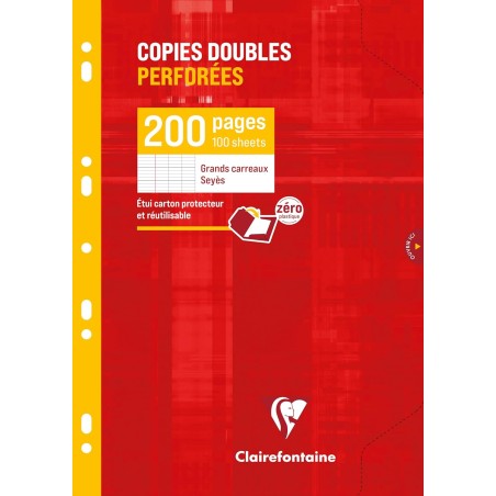 Outlet Clairefontaine 4711C etui karton A4 90g kratki duże 200 stron