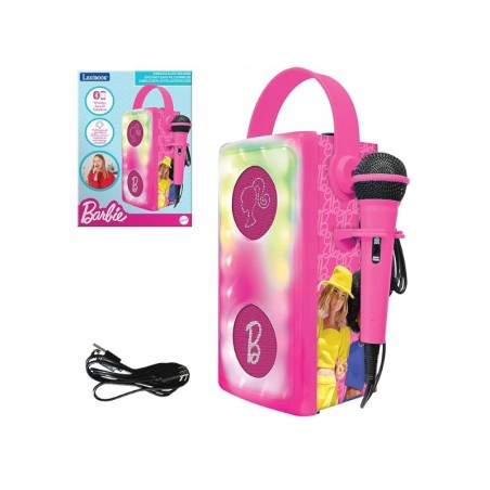 Outlet Lexibook Barbie Przenośny głośnik Bluetooth z mikrofonem OPIS