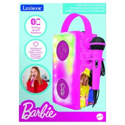 Outlet Lexibook Barbie Przenośny głośnik Bluetooth z mikrofonem OPIS