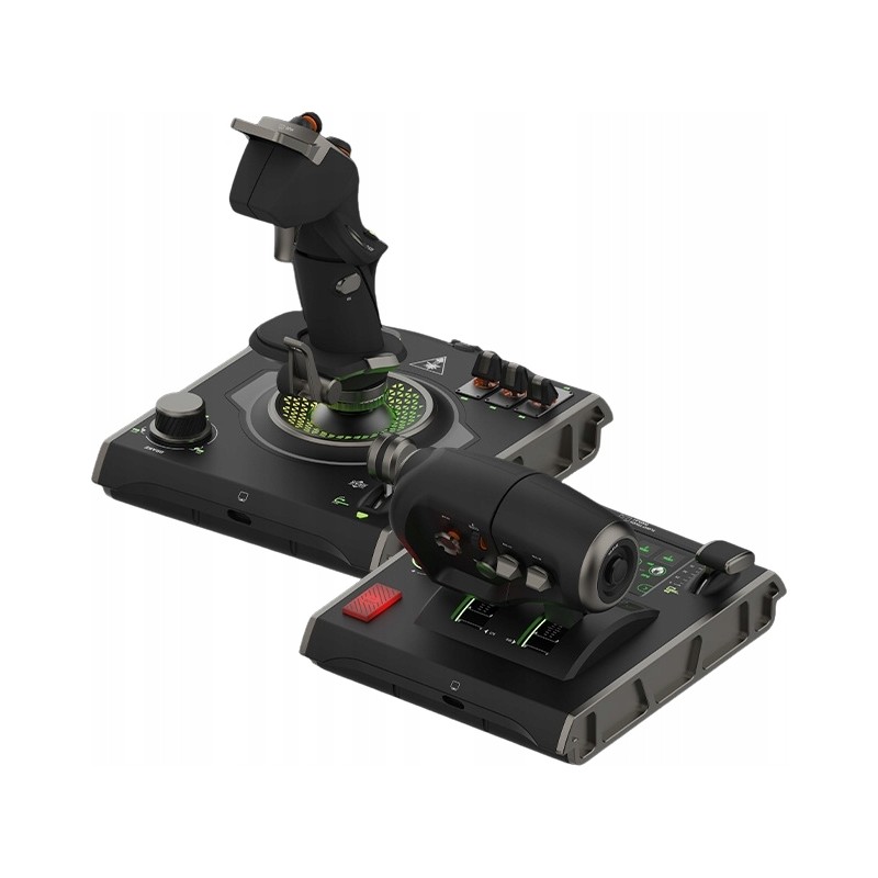 Outlet Kontroler joystick Turtle Beach czarny przewodowy do symulacji lotów
