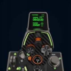 Outlet Kontroler joystick Turtle Beach czarny przewodowy do symulacji lotów