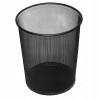 Outlet Kosz na śmieci metalowy Leviatan 12 l czarny