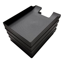Outlet Kuweta na dokumenty Detectalia Organizer na Biurko A4 czarny