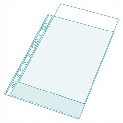 Outlet Exacompta 5100E koszulki na dokumenty A4 100 szt. przezroczyste