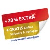 Outlet Avery Zweckform 3490 etykiet do nadruku Samoprzylepne etykiety do