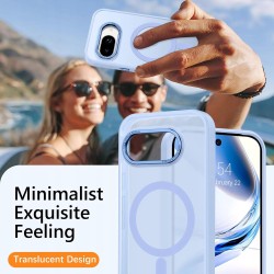 Outlet Etui magnetyczne GUAGUA do Google Pixel 9A 6,3" jasnoniebieskie