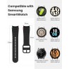 Outlet Yoohoo Pasek 20 mm do Smartwatcha Samsung Galaxy 7/6/5/4/FE czarny