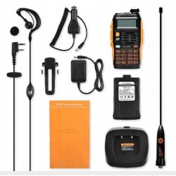 Outlet Radiotelefon Baofeng GT-3TP 1800 mAh czarno-pomarańczowe
