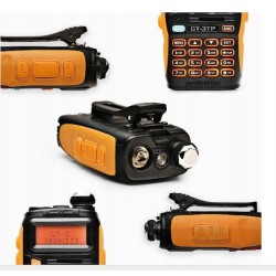 Outlet Radiotelefon Baofeng GT-3TP 1800 mAh czarno-pomarańczowe
