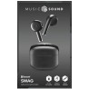 Słuchawki douszne CELLULARLINE Swag Czarne Music Sound Bluetooth do 20 godz