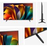 USZKODZONY Telewizor Hisense 43E6NT 43" LED 4K UHD AI HDR Dolby Smart HDMI