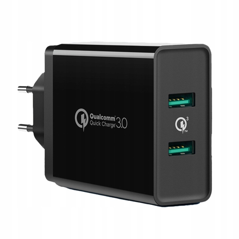 Outlet UGREEN ŁADOWARKA SIECIOWA 2x USB-A 36W QC3.0 SZYBKIE ŁADOWANIE