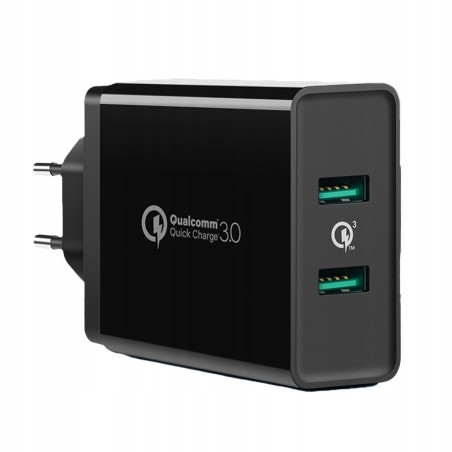 Outlet UGREEN ŁADOWARKA SIECIOWA 2x USB-A 36W QC3.0 SZYBKIE ŁADOWANIE