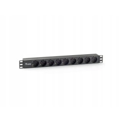 Outlet Equip 333282 rozdzielacz zasilania PDU 9 x gniazdo sieciowe 1U 16A