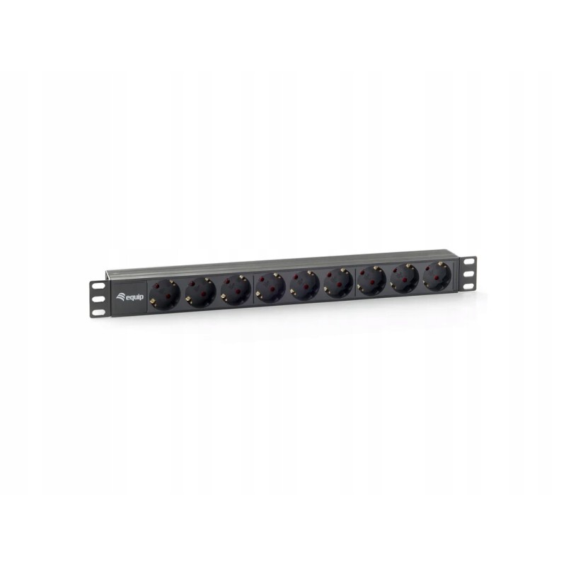 Outlet Equip 333282 rozdzielacz zasilania PDU 9 x gniazdo sieciowe 1U 16A