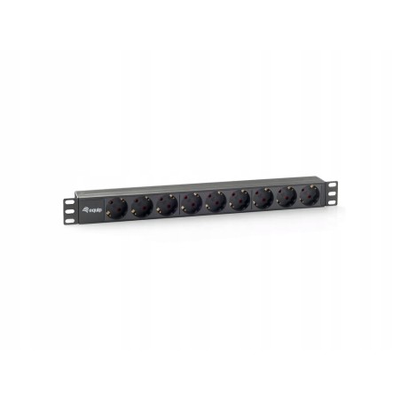 Outlet Equip 333282 rozdzielacz zasilania PDU 9 x gniazdo sieciowe 1U 16A
