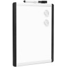 Outlet Tablica suchościeralna magnetyczna Amazon 22 x 28 cm lekka biały