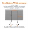 Outlet Stojak TV AmazonBasics 22-77" max 36 kg VESA 800x400mm czarny