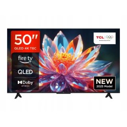 Outlet Telewizor QLED TCL 50T6C-UK 50" 4K UHD Smart TV Dolby Vision czarny