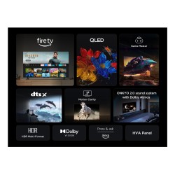 Outlet Telewizor QLED TCL 50T6C-UK 50" 4K UHD Smart TV Dolby Vision czarny