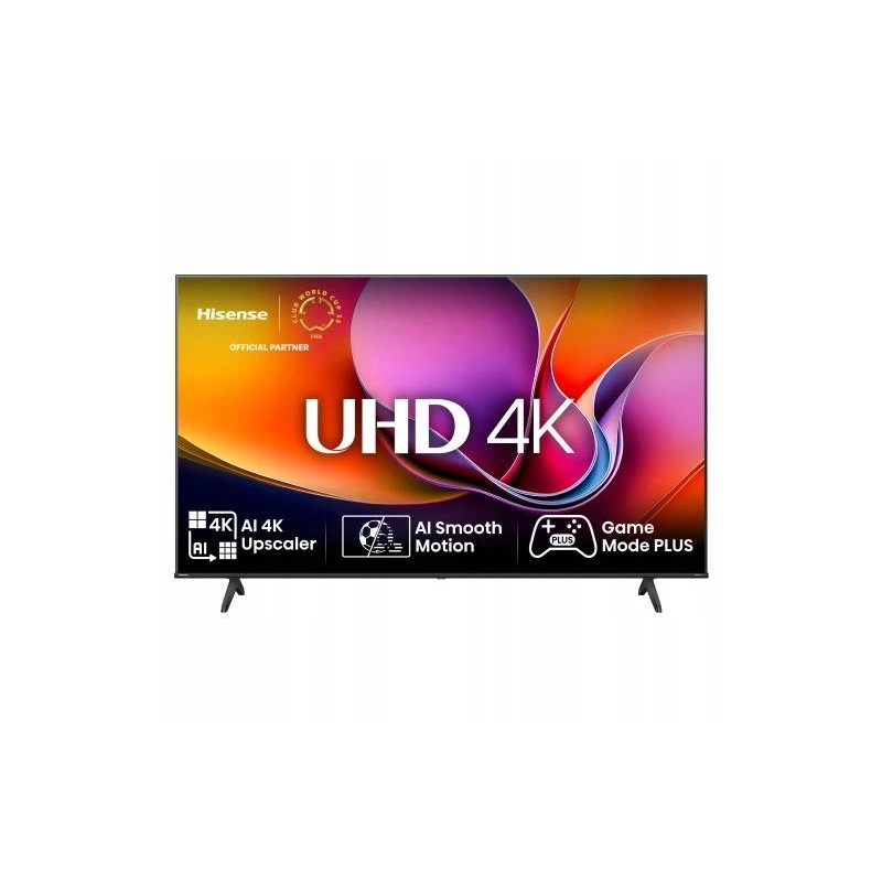USZKODZONY Telewizor LED Hisense 50A6Q 50" Smart TV 4K UHD czarny