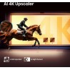 USZKODZONY Telewizor LED Hisense 50A6Q 50" Smart TV 4K UHD czarny