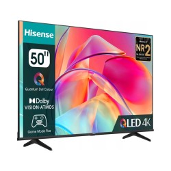 USZKODZONY Hisense 50E7KQ telewizor 50 cali QLED 4K HDR Smart TV Bluetooth