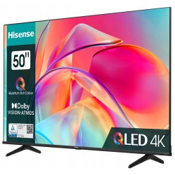 USZKODZONY Hisense 50E7KQ telewizor 50 cali QLED 4K HDR Smart TV Bluetooth