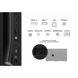 USZKODZONY Telewizor Smart TV LED TCL 43PF650 43" HD 4K Ready Dolby Vision