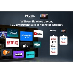 USZKODZONY Telewizor Smart TV LED TCL 43PF650 43" HD 4K Ready Dolby Vision