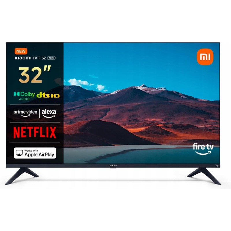 USZKODZONY Xiaomi F telewizor 32" 81 cm HD Smart TV DVB-C/S/S2/T/T2