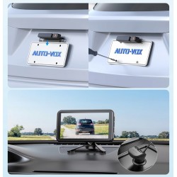 Outlet Bezprzewodowa Kamera Cofania Solarna Monitor 5" 1080P IP69K do Auta