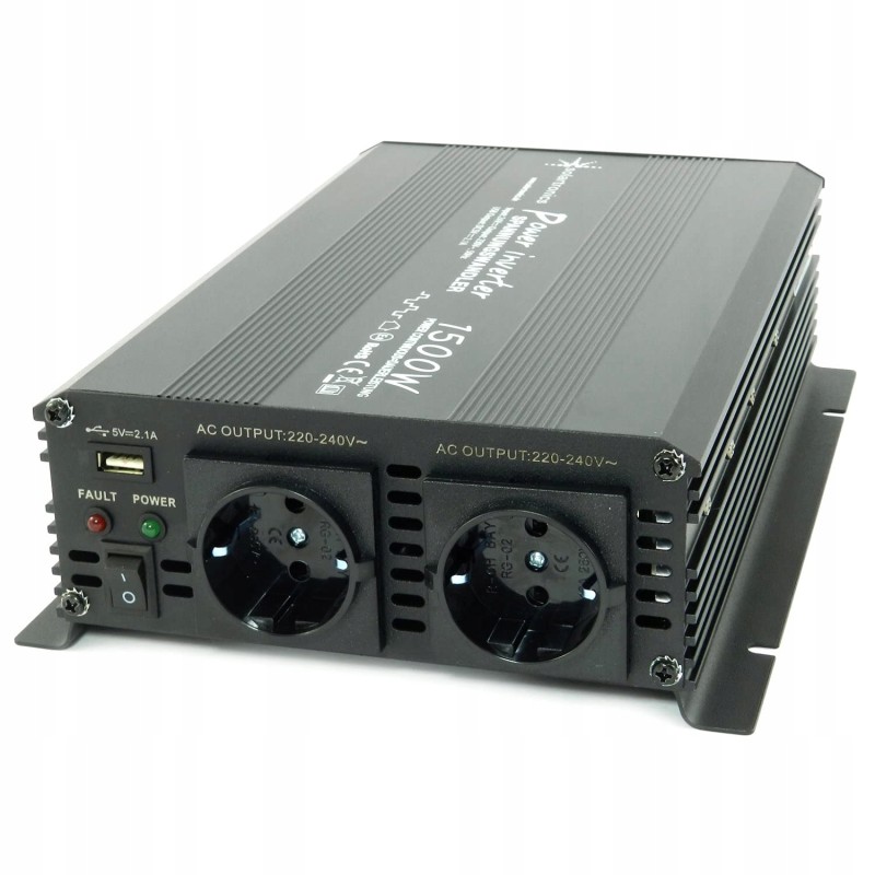 Outlet Przetwornica napięcia solartronics 4 V do 230 V 1500 do 3000 W