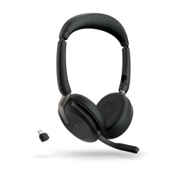 Outlet Słuchawki Jabra Evolve2 65 Flex ANC BT USB-C czarne