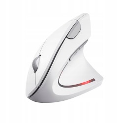 Outlet Myszka bezprzewodowa Trust 25132 1600 DPI sensor optyczny biała