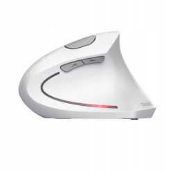 Outlet Myszka bezprzewodowa Trust 25132 1600 DPI sensor optyczny biała