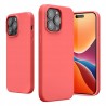 Outlet Kwmobile etui do iPhone 14 Pro Max neon coral silikon antypoślizg