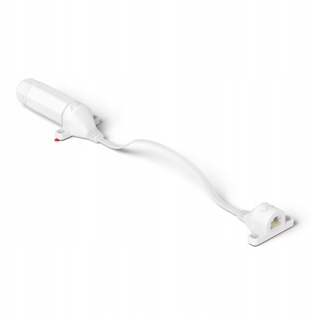Outlet Kabel okienny Wellenform CAT6A Starlink WiFi 4G 5G wodoodporny