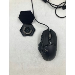 Outlet Myszka przewodowa gamingowa optyczna Logitech G502 HERO USB czarna