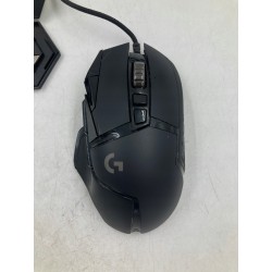 Outlet Myszka przewodowa gamingowa optyczna Logitech G502 HERO USB czarna