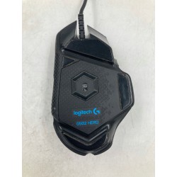 Outlet Myszka przewodowa gamingowa optyczna Logitech G502 HERO USB czarna